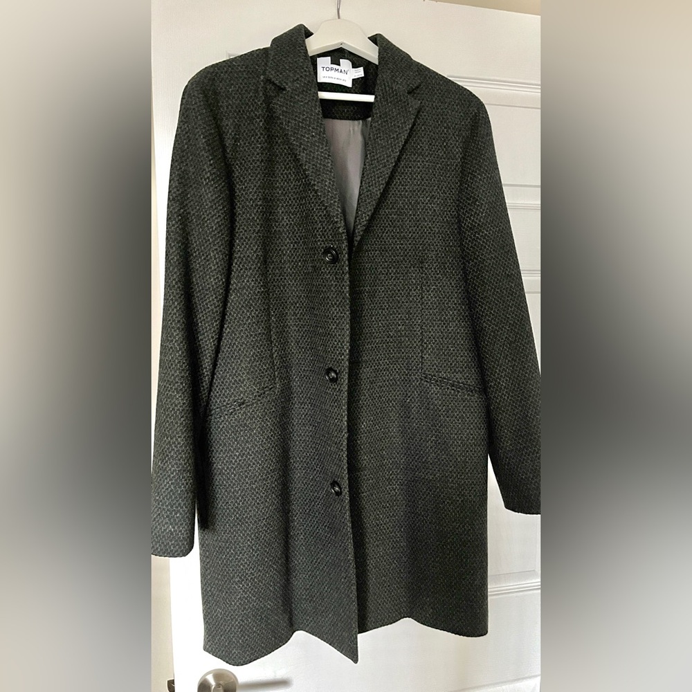 Topman classic fit coat